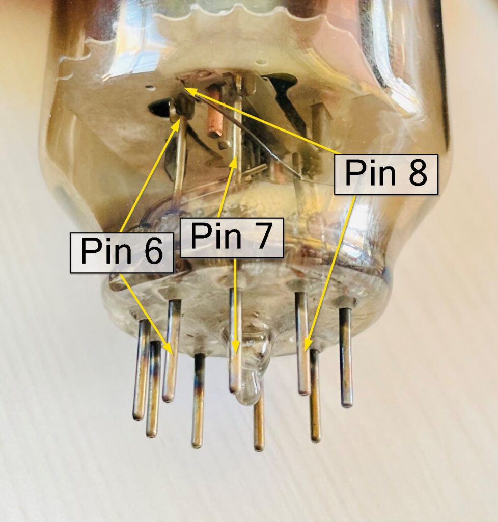 6JE6A - Pin 6, 7, and 8